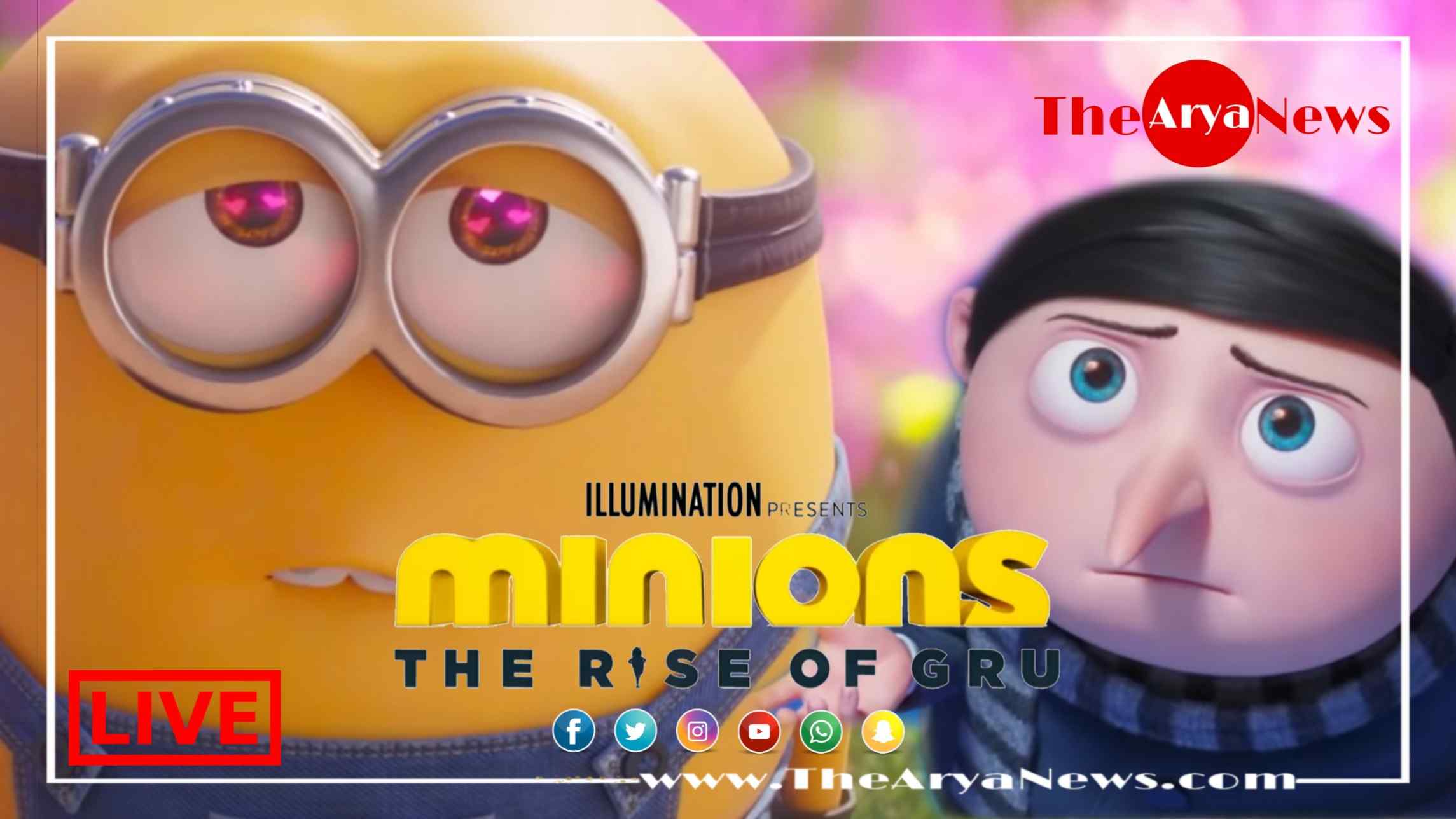 Minions: The Rise of Gru (2020) Full HD Leaked Movie Download on FilmyZilla