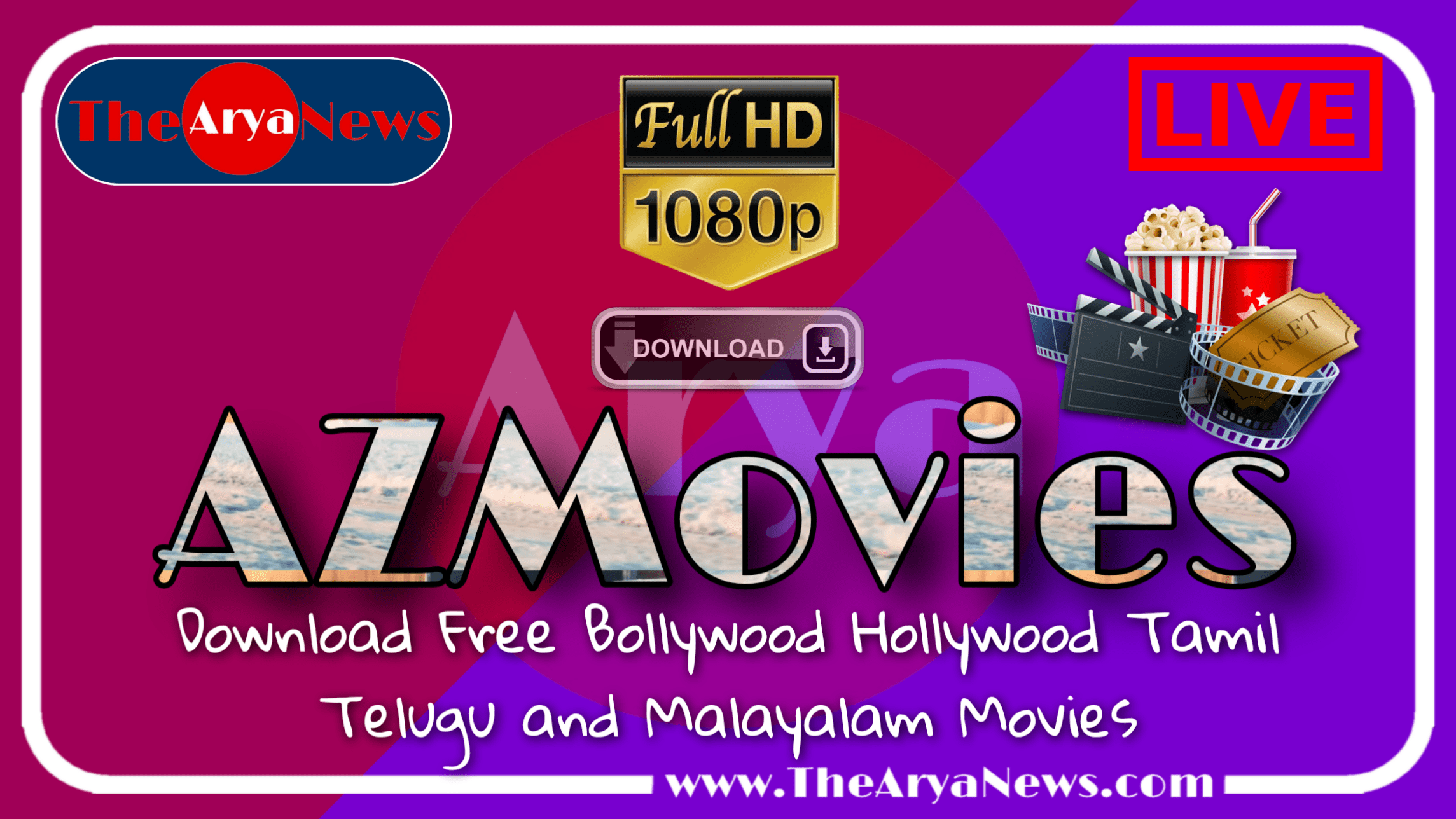 AZMovies Watch Online and Download Hollywood Dubbed Movies