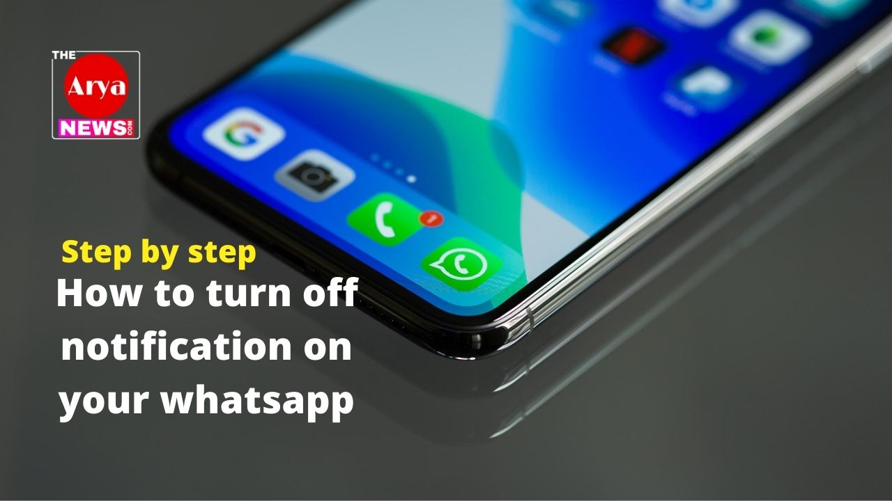 How to turn off or Mute particular chat notification on WhatsApp