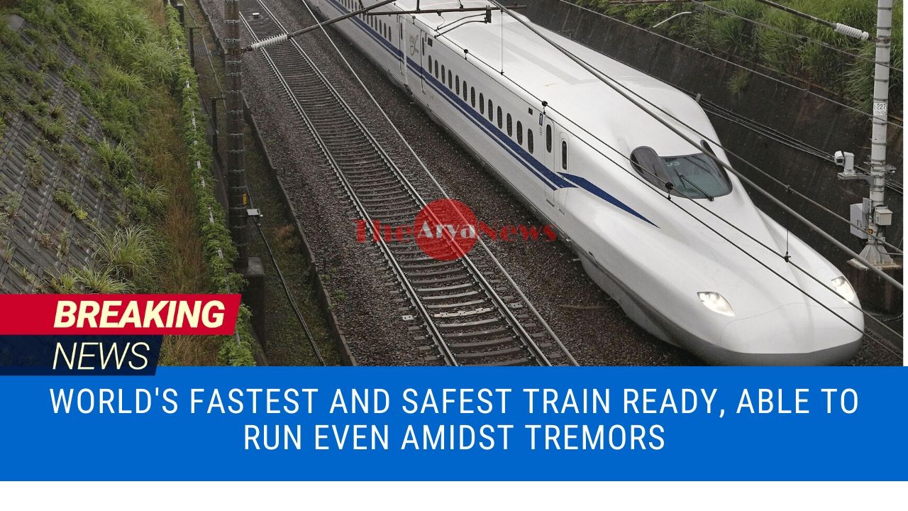 World's fastest and safest train ready, able to run even amidst tremors