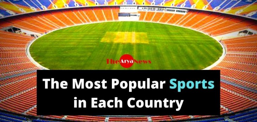 The Most Popular Sports in Each Country